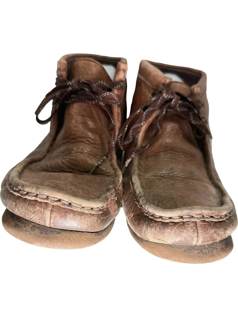Clarks Original Mens 8.5M Shoes Brown Wallabee Goretex GTX Chukka Moccasin Boots
